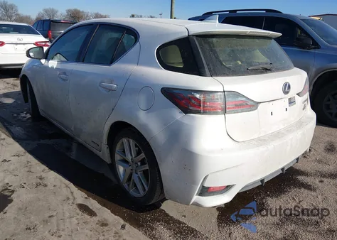 2014 Lexus Ct 200H из США, поврежденный, VIN JTHKD5BH7E2191939